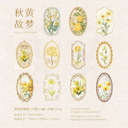 Flower Picking Collection Series Sticker