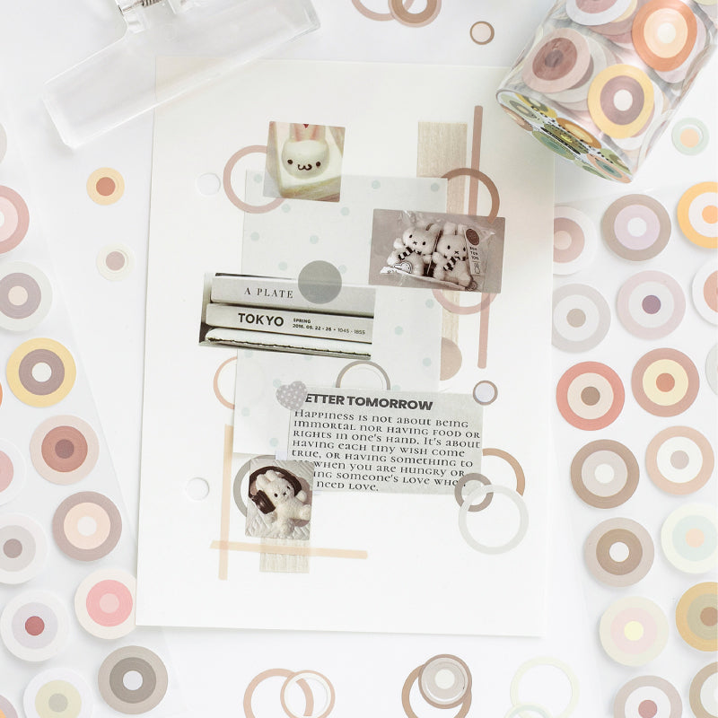 Color Echo Series Die Cutting Synthetic Paper Tape