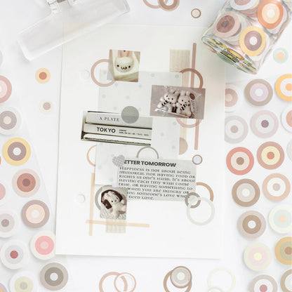 Color Echo Series Die Cutting Synthetic Paper Tape