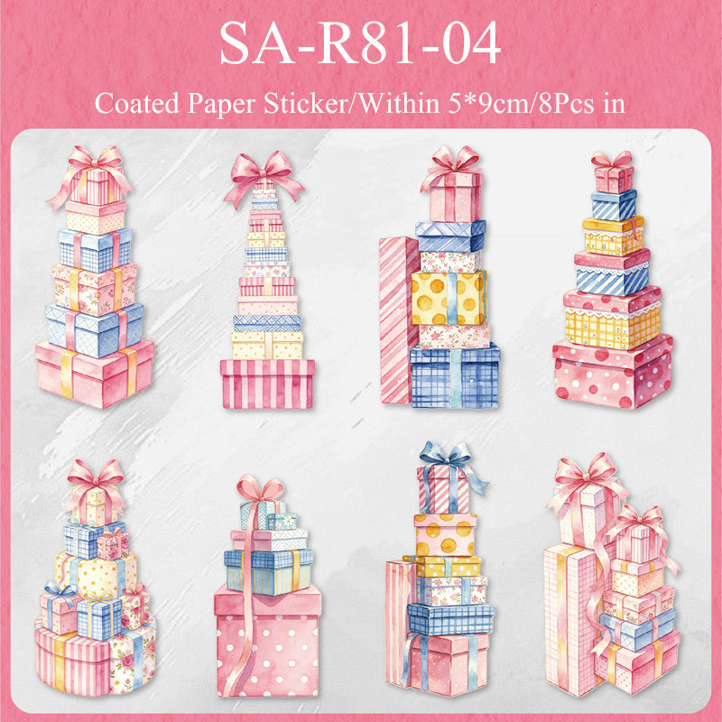 Stacking Graceful Joy Series Sticker