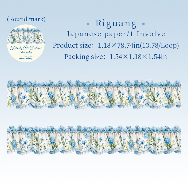 Forest Jsle Curtains Series Washi Tape