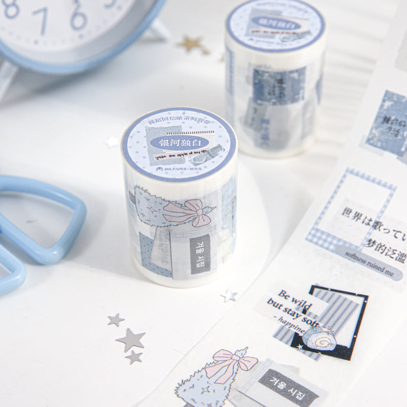 Collage Memoirs Series Die Cutting Washi Tape