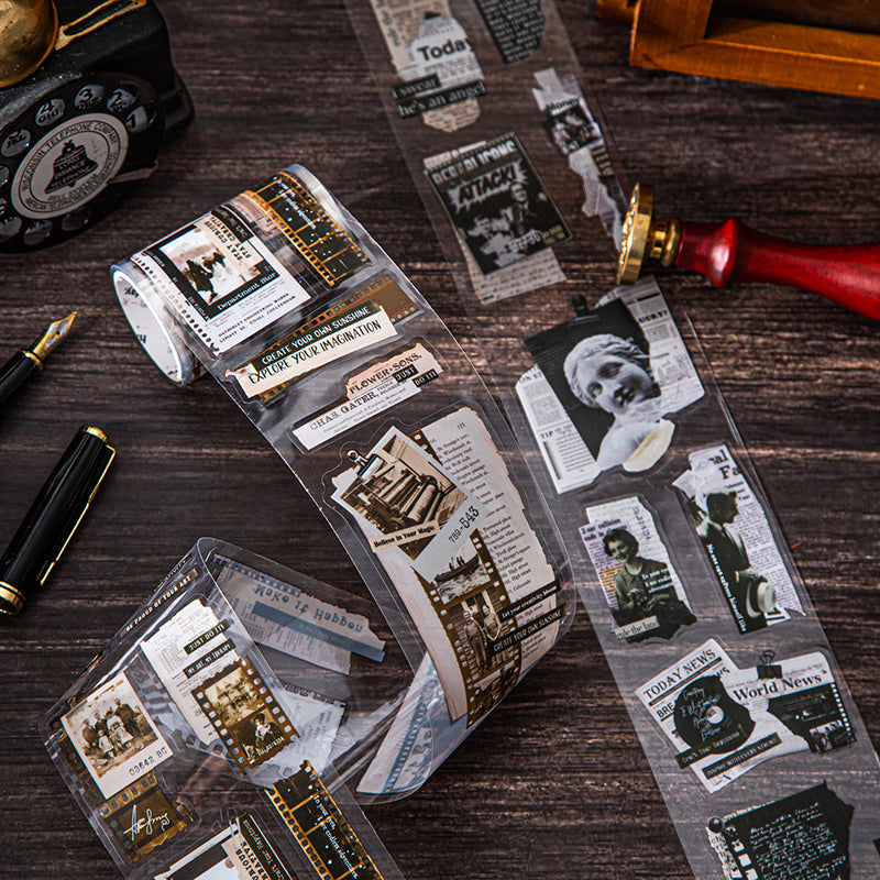 Fragment Collection Series Die Cutting PET Tape for journaling, scrapbooking and collage