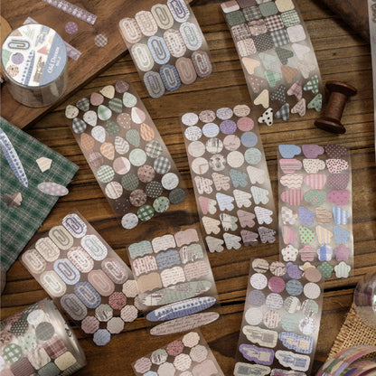 Old Dreams Series Die Cutting Fog PET Tape