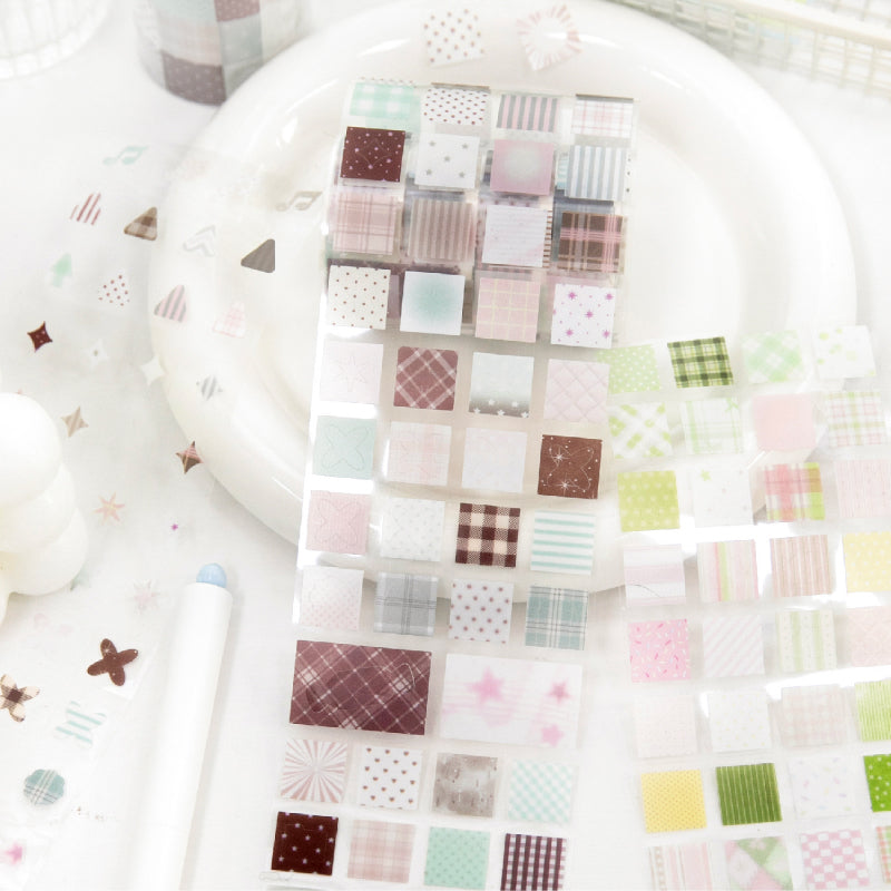 Walk Between Rooms Series Die Cutting PET Tape for journaling, scrapbooking and collage