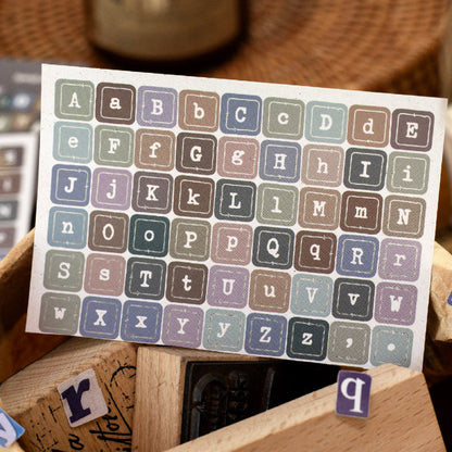 Character Series Sticker for journaling, scrapbooking and collage