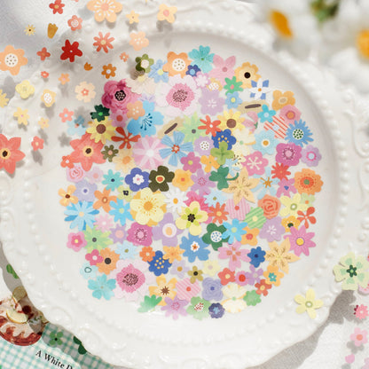 Little Flower Story Series Die Cutting Synthetic Paper Tape