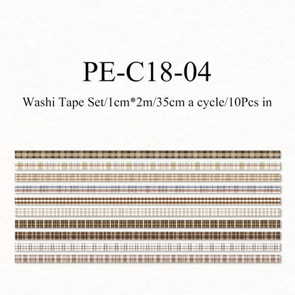 Basic Life Series Washi Tape Set