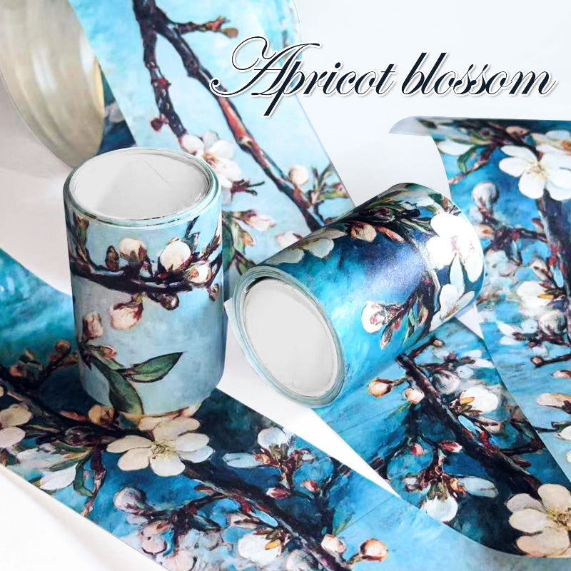 Apricot Blossom Washi Tape for journaling, scrapbooking and collage
