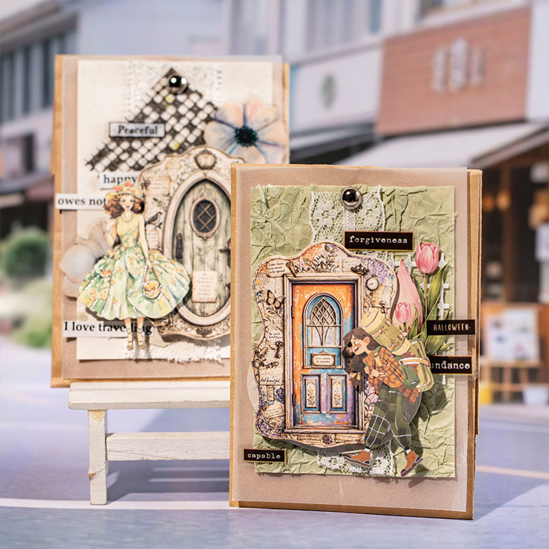 Xixi's Old Dreams Series Sticker featuring dream, and old designs for journaling, scrapbooking and collage