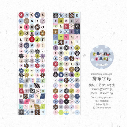 Bulk Character Series Die Cutting PET Tape