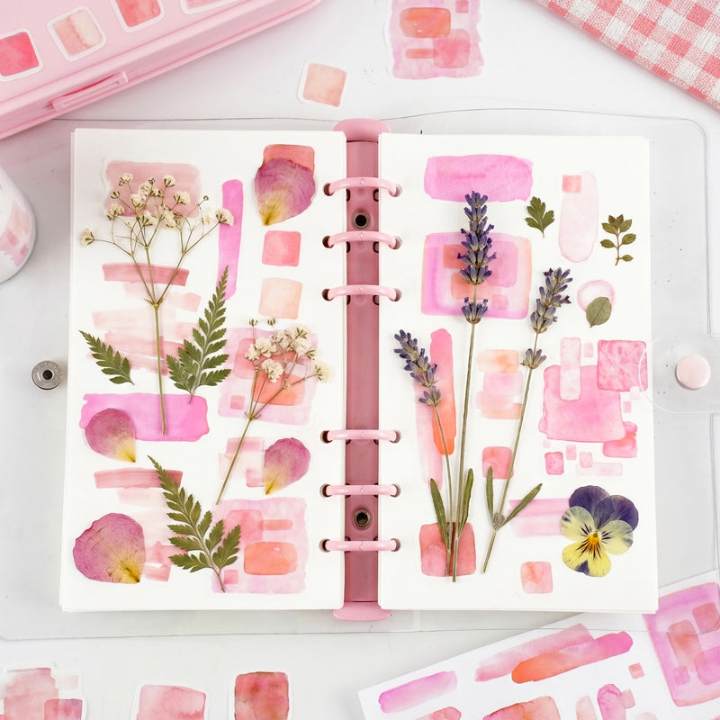 Dyeing Collection Series Die Cutting Washi Tape for journaling, scrapbooking and collage