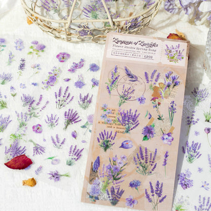 Flower shadow Spring Sticker