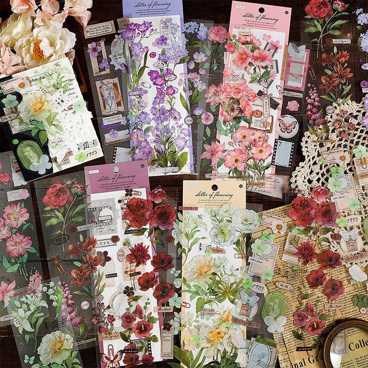 Flowering letters Sticker