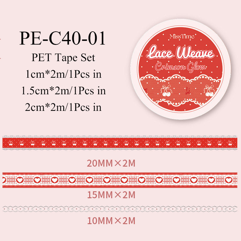 Soft Fleece Ribbon series PET Tape Set