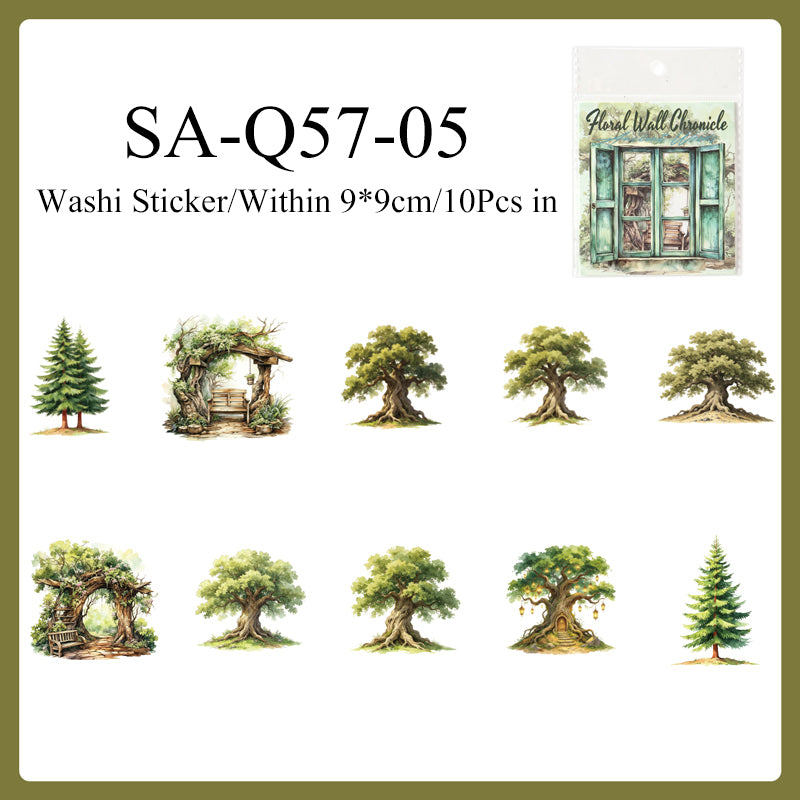 Flower Wall Prologue Series Sticker