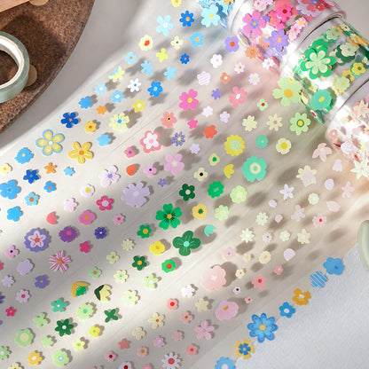 Mihua Collection Series Die Cutting Synthetic Paper Tape for journaling, scrapbooking and collage
