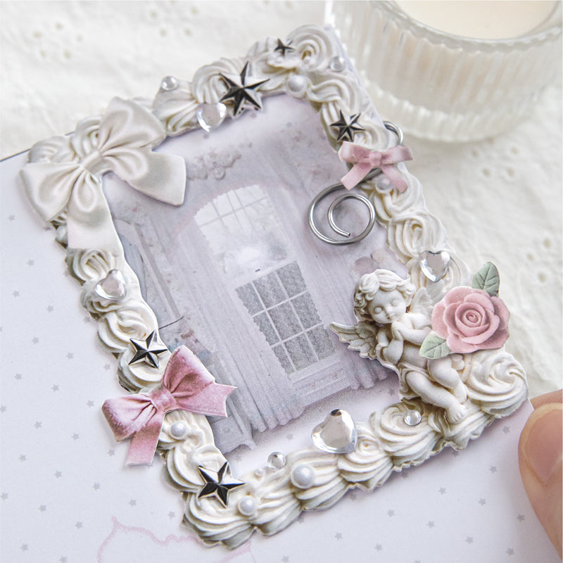 Cream Dream Series Sticker featuring dream, and cream designs for journaling, scrapbooking and collage