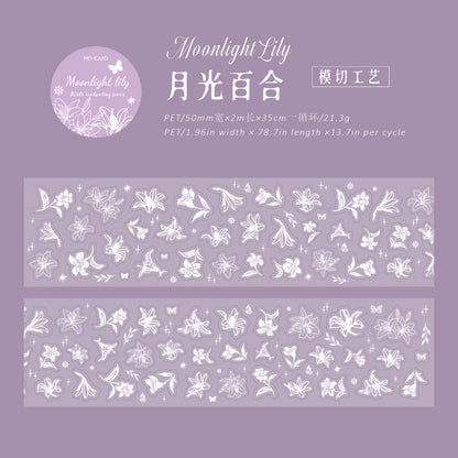 White Note Series Die Cutting PET Tape