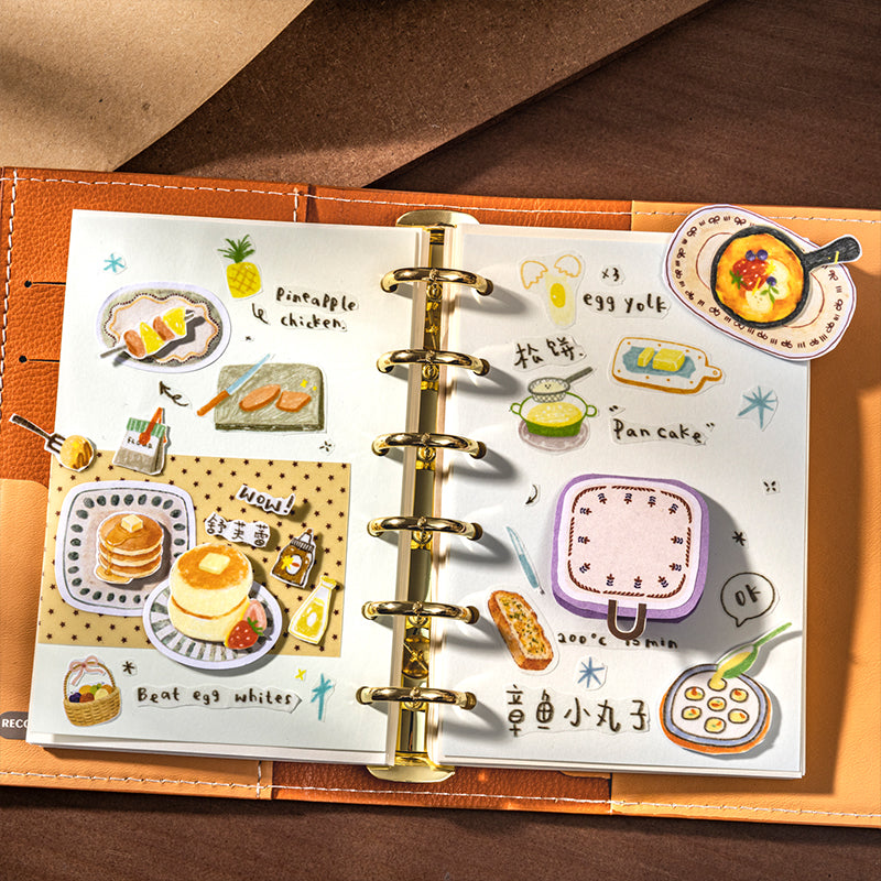 Floral Small Frame Series Die Cutting Writing Tape featuring floral designs for journaling, scrapbooking and collage