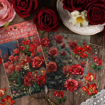 Flower language heart Sticker