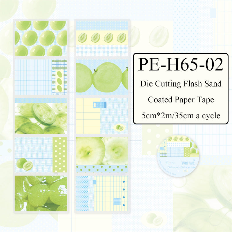 Sustained Dopamine Series Die Cutting Flash Sand Coated Paper Tape