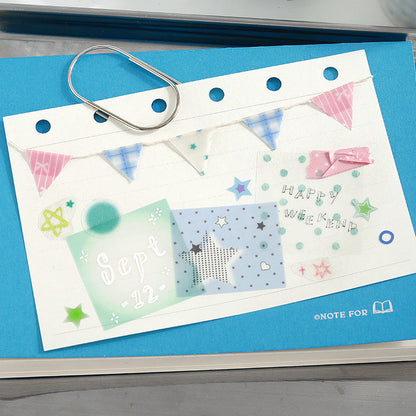 Wave Dots Series Die Cutting Tracing Paper Tape