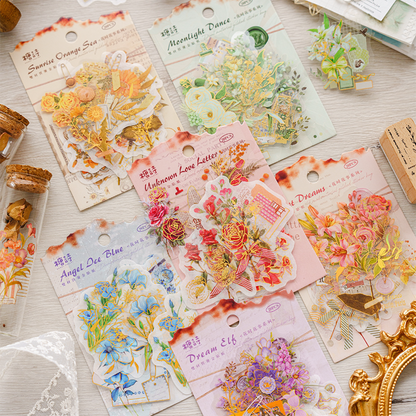 Time flower Sticker