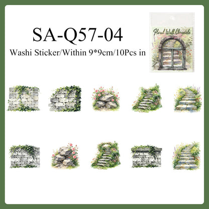 Flower Wall Prologue Series Sticker