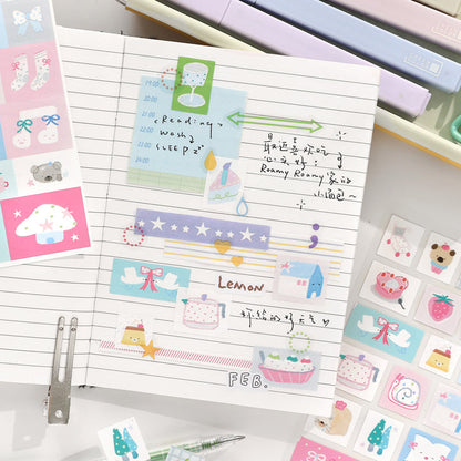 Daydream Fragment Series Sticker featuring dream designs for journaling, scrapbooking and collage