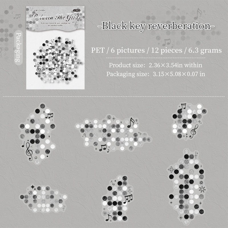 Between The Grids Series Sticker