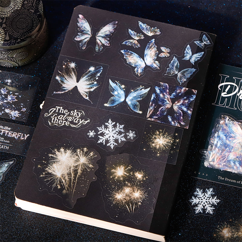 Light Dream Series Sticker featuring dream, and light designs for journaling, scrapbooking and collage