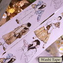 5.5cm*100cm Winter Love Song Die Cutting Washi/PET Tape