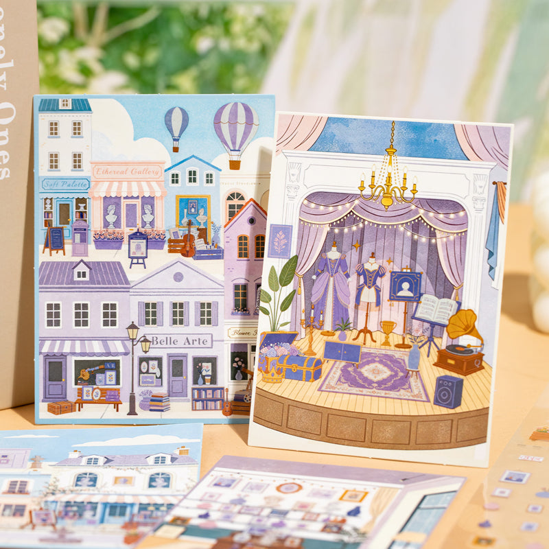 Wondrous Journey Series 3D Sticker for journaling, scrapbooking and collage