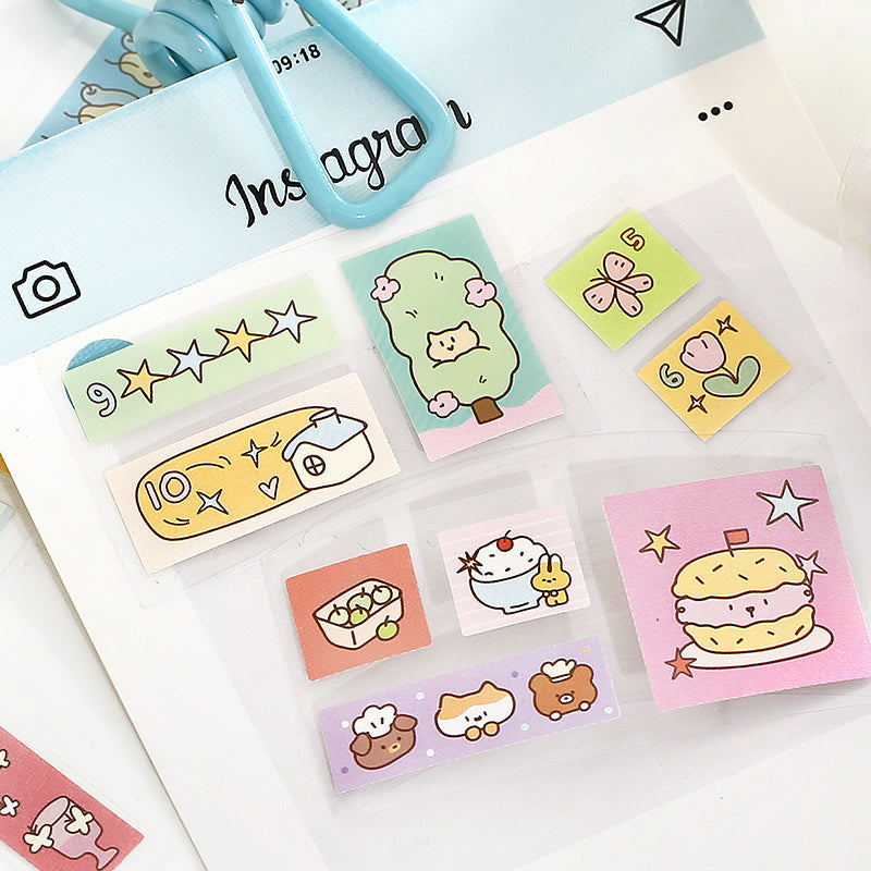 Daydream Diary Series Die Cutting Writing Paper Tape featuring dream designs for journaling, scrapbooking and collage