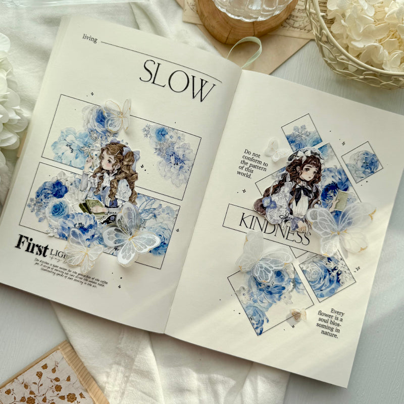 Whole Roll 12.5cm*5m Separate frame Die Cutting Washi Tape for journaling, scrapbooking and collage