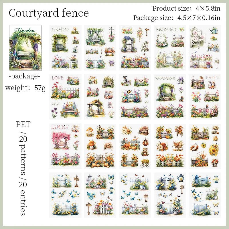 Secret Garden Sticker Book