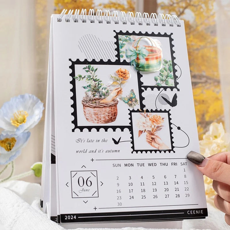 Blooming Season Flower Basket PET Tape