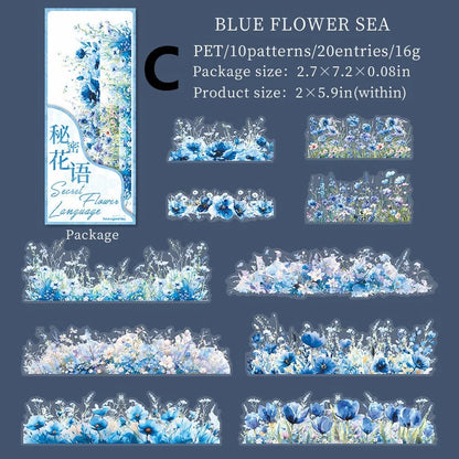 Secret Language of Flowers Sticker Set