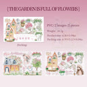 Vintage Garden Transfer Sticker Set
