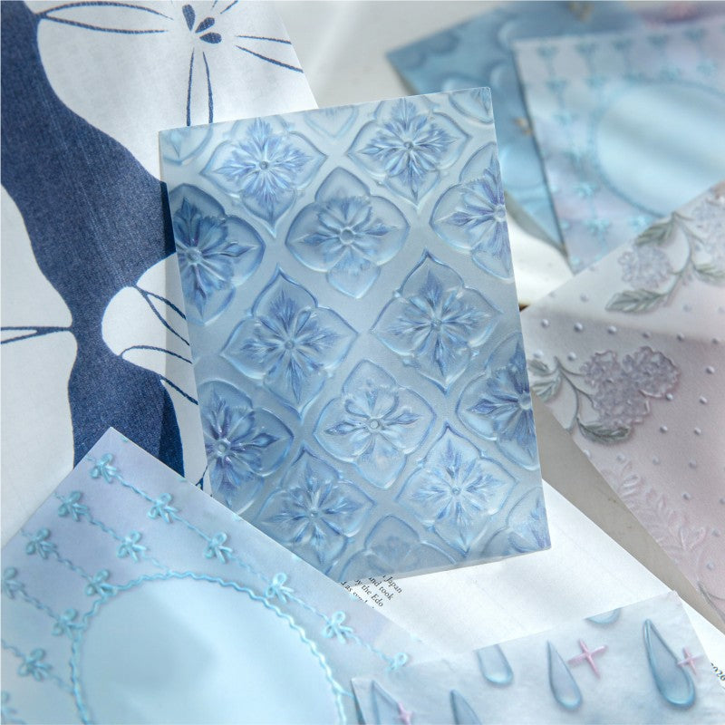 Soft Glass Garden Material Paper