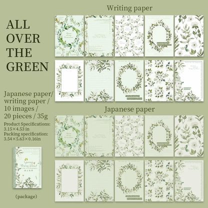 Spring Flower Island Sticker Book