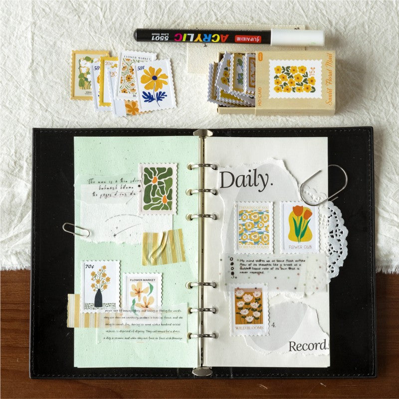 FlowerPost Office Material Paper