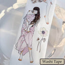 5.5cm*333cm Solitary Living Period Die Cutting Washi/PET/Fog PET Tape