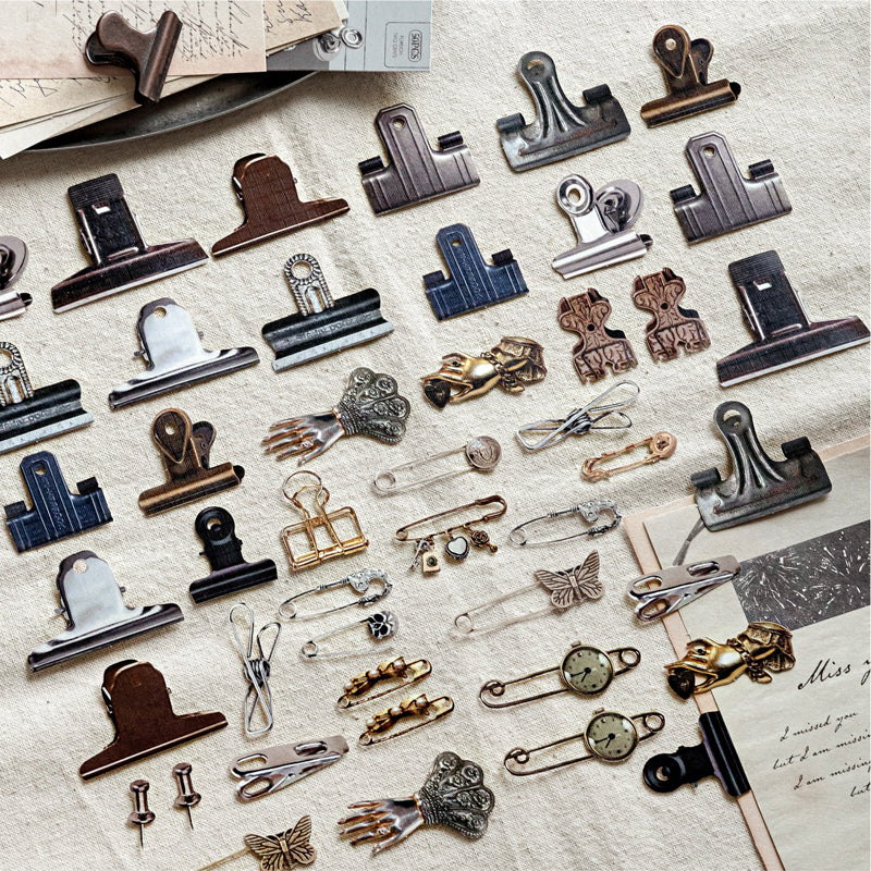 Antique Exhibition Room Series Sticker for journaling, scrapbooking and collage