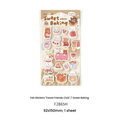 Forest Cute Friends Series Sticker