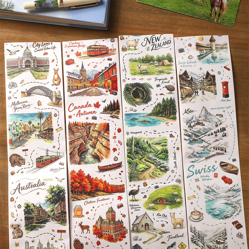 Exotic Journey Series Washi Tape