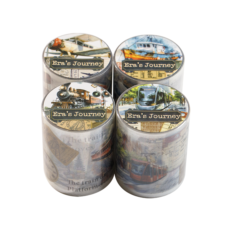 Era's Journey Series Die Cutting PET Tape for journaling, scrapbooking and collage
