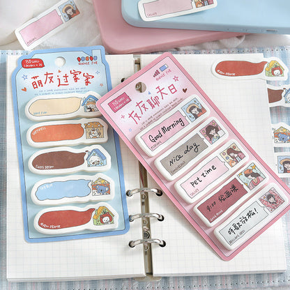 Color Ramblings Series Sticker featuring color designs for journaling, scrapbooking and collage