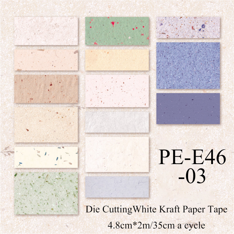 Time Weaving Machine Series Die Cutting White Kraft Paper Tape